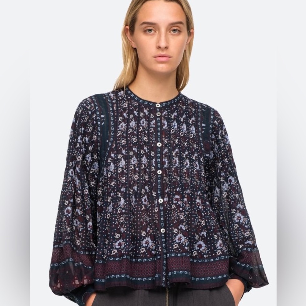 Sea New York Floral Print Women's Top, new with tag